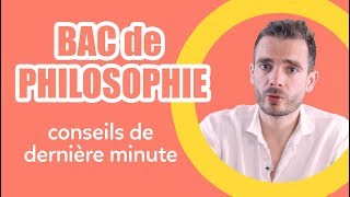 Bac de Philosophie  nos conseils de dernière minute  Les Bons Profs [upl. by Graniela]