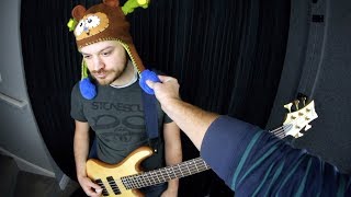 Bass Playthrough for the Sweep Picking Song  great hat [upl. by Echikson39]