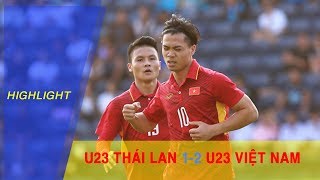 Highlight  Công Phượng lập cú đúp quotnhấn chìmquot U23 Thái Lan ngay tại Buriram [upl. by Hanleigh512]