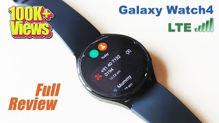 Samsung Galaxy Watch 4 LTE  Full Review Hindi [upl. by Ahcsim837]