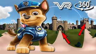 Find Chase in 360° VR Animation PAW Patrol [upl. by Valdemar615]