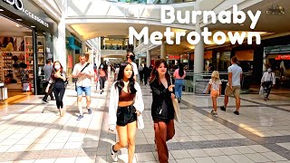 Burnaby Metrotown Metropolis Shopping Mall Walking Tour  Greater Vancouver Canada [upl. by Aniretac]