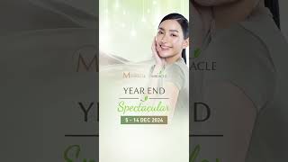 Year End Spectacular semakin dekat Promo Terbesar Akhir tahun promoklinikkecantikan [upl. by Airednaxela]