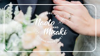 【自作できる！】オープニングムービーボヌール  結婚式  作り方  素材  テンプレート  おしゃれ [upl. by Jump]