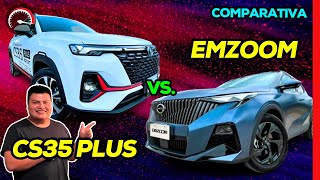 CHANGAN CS35 PLUS Vs GAC EMZOOM ¿Cuál es mejor COMPARATIVA│Motores Bolivianos [upl. by Ynnek547]