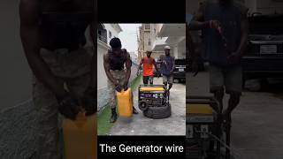 The Generator wire 🤣🤣🤣 funny shorts comedy [upl. by Meesan]