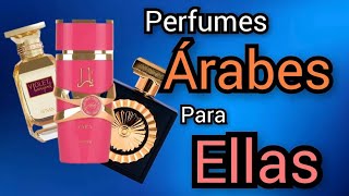 MEJORES perfumes ARABES FEMENINOS Top 7 para ELLAS [upl. by Clarinda158]