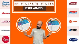 3M Filtrete Air Filter Explained 💜💙Part 1 hvac ductwork ductdesign [upl. by Ecenaj]