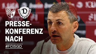 Schanzer Pressekonferenz nach FC Ingolstadt 04 vs SG Dynamo Dresden [upl. by Enaej629]