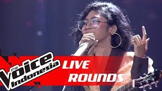 Jaqlien  Creep Radiohead  Live Rounds  The Voice Indonesia GTV 2018 [upl. by Amlas]