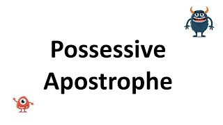 Possessive Apostrophes Explained [upl. by Fadiman]