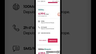 forfait mobile lowcost Sosh sur le réseau Orange [upl. by Zolnay]