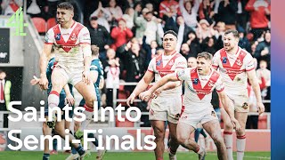 Match Highlights  Saints Continue Drive For Five  St Helens v Warrington Wolves  Super League [upl. by Artimid915]