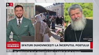 V IOANA PREOT SFATURI DUHOVNICEȘTI A ÎNCEPUT POSTUL NAȘTERII DOMNULUIȘtiri B1TV15 nov 2024 [upl. by Byers]