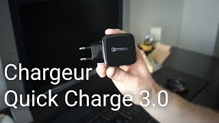 Un chargeur Quick Charge 30 pour vos smartphones et tablettes [upl. by Newcomer]