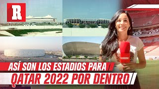 Conoce los estadios para el Mundial Qatar 2022 EL TERCERO ES EL MÁS IMPRESIONANTE DE LA HISTORIA [upl. by Miehar]