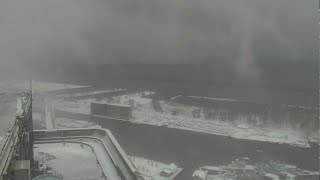 Buffalo snowstorm 2022 Timelapse of the storm rolling in [upl. by Eikcid]