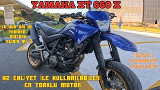 A2 EHLİYET İLE KULLANILABİLEN 6800 KM DE 660 CC YAMAHA XT 660 İNCELEMESİ  TAM BİR TORK MAKİNASI [upl. by Annelise]