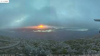 Sunrise Time Lapse ⛅️ August 7 2024 City of Hobart  AUSTRALIA [upl. by Winters]