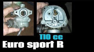 Paano maglinis ng carburador ng motor  Euro sport r 110cc [upl. by Scarlet]