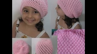 Squiggly Slouch Hat All sizes  Faux Stitch Slouch Hat Crochet Pattern [upl. by Assanav512]