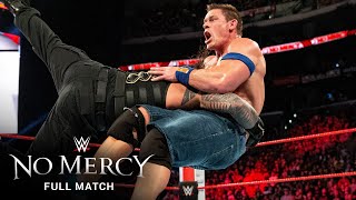 FULL MATCH Roman Reigns vs John Cena WWE No Mercy 2017 [upl. by Attenor]