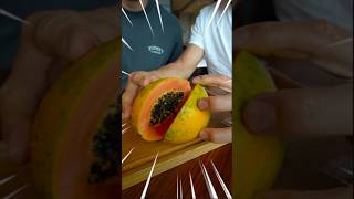 🍽️ Papá Iron Chef prueba una papaya de 60 USD🍈👨‍🍳 [upl. by Elmina285]