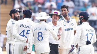 IND VS NZ 2ND TEST DAY 1  W SUNDAR DESTROYED NZ BATTING LINEUP 759🙌🔥 AND MORE… [upl. by Akenal992]