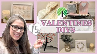 15 Dollar Tree Valentines DIYs  Neutral Farmhouse Valentines Crafts [upl. by Philan25]