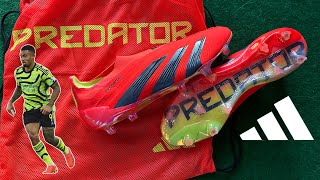 adidas Predator Elite Laceless Predstrike  Gabriel Jesus amp Paulo Dybala Boot unboxing  on Feet [upl. by Buchheim]