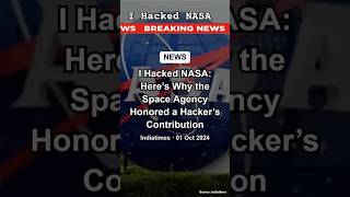 I Hacked NASA shorts news nasa usa [upl. by Ordnassela]