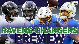 Ravens Chargers Preview [upl. by Bluh898]