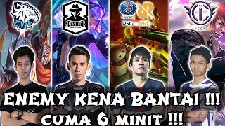 WOW Match Cuma 6 Minit  Soloz x Syno x Tuturu x Oura Mengganas kat Ranked [upl. by Al410]