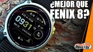 Garmin Enduro 3  ¿Es mejor que Garmin Fenix 8 Review y opinión [upl. by Eaneg359]