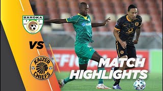 Highlights  Baroka FC vs Kaizer Chiefs  DStv Premiership [upl. by Adi491]