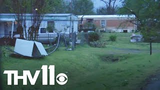 Microburst storm causes damage in Pulaski County [upl. by Atrahc678]