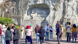 Lucerne  Bürgenstock Switzerland walk 🇨🇭 4K walking tour 2024 [upl. by Remle]