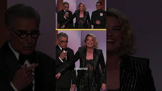 The SchittsCreek reunion weve all been waiting for Emmys Shorts [upl. by Llerut]