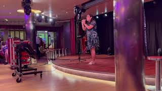 Rise up by Andra Day  Carnival vista karaoke competition [upl. by Leinoto]