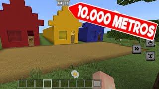 HAY CASAS DE COLORES EN MINECRAFT Y ME LAS PASO DENILSONPLAY23 [upl. by Velvet542]