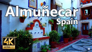 Almuñecar walk  Walking the old streets  Costa Tropical  Andalucia  4k 60fps Spain [upl. by Aronel]