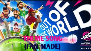 ICC T20 WORLD CUP 2024 Theme Song Fan Made [upl. by Artkele558]