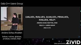 Anders Schau Knatten lvalues rvalues glvalues prvalues xvalues help [upl. by Acus]