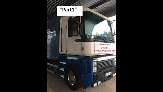 Outside Roomtour Renault Magnum 430 Wohnmobil quotPart1quot [upl. by Redmer]