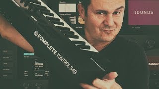 Native Instruments  Komplete Kontrol S49 serie MK Test [upl. by Dnomhcir]