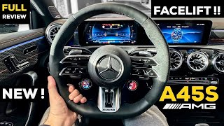 2023 MERCEDES AMG A45 S NEW FACELIFT EVERYTHING YOU NEED TO KNOW FULL InDepth Review Interior [upl. by Saree]