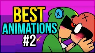 Nita and Leon Did WHAT BEST Animations in Brawl Stars 2 [upl. by Seidler]