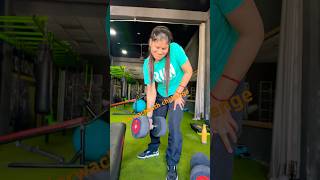 30kg dumbbell challenge karwachauth viralvideo trending shorts subscribe [upl. by Immaj]