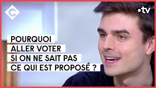 Hugo Travers HugoDécrypte vidéaste web et journaliste  C à Vous  18022022 [upl. by Dhumma]