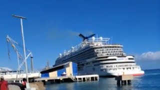 Cruise ship docking in Ochi Jamaica [upl. by Padraic]